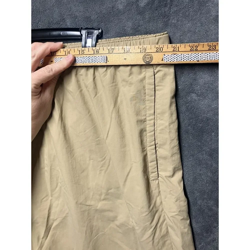 Columbia Khaki Swim Shorts Trunks Mesh Lined Quick Dry Men’s Sz XL Outdoor Hike